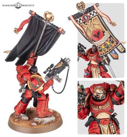 Space marine ancient on sprue 40k, Verzenden, Zo goed als nieuw, Warhammer 40000, Figuurtje(s)