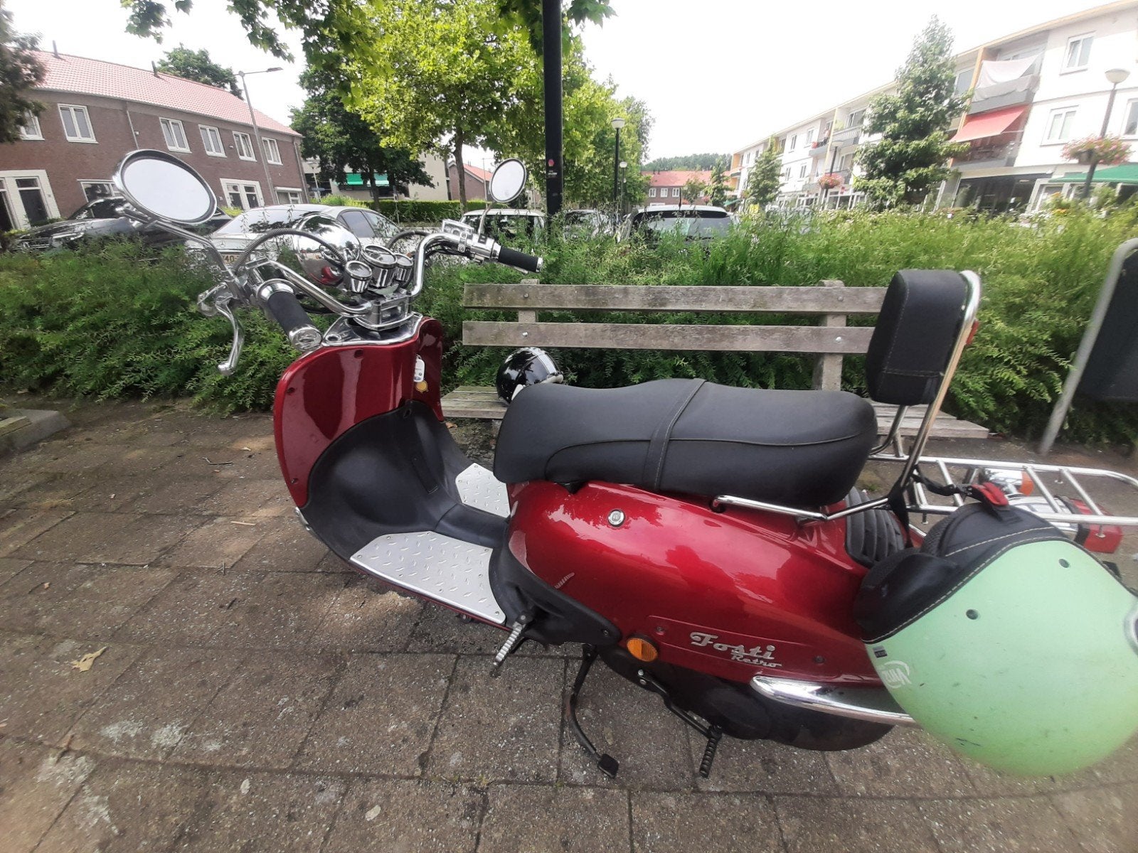 Mooie goede Fostie Snorscooter 2011, Fietsen en Brommers, Ophalen of Verzenden, Zo goed als nieuw, Benzine, Overige merken