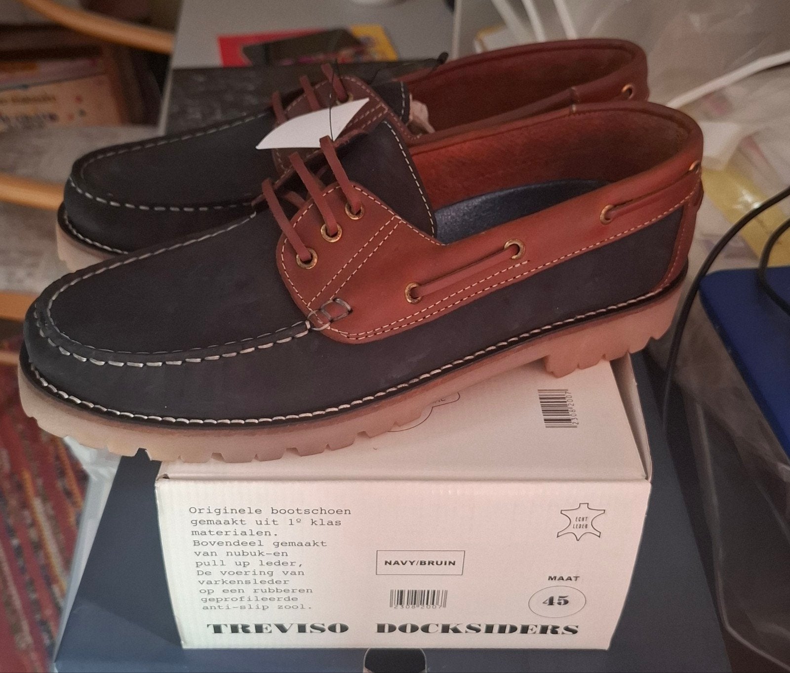 heren bootschoen maat 45, Kleding | Heren, Ophalen of Verzenden, Nieuw, Zwart