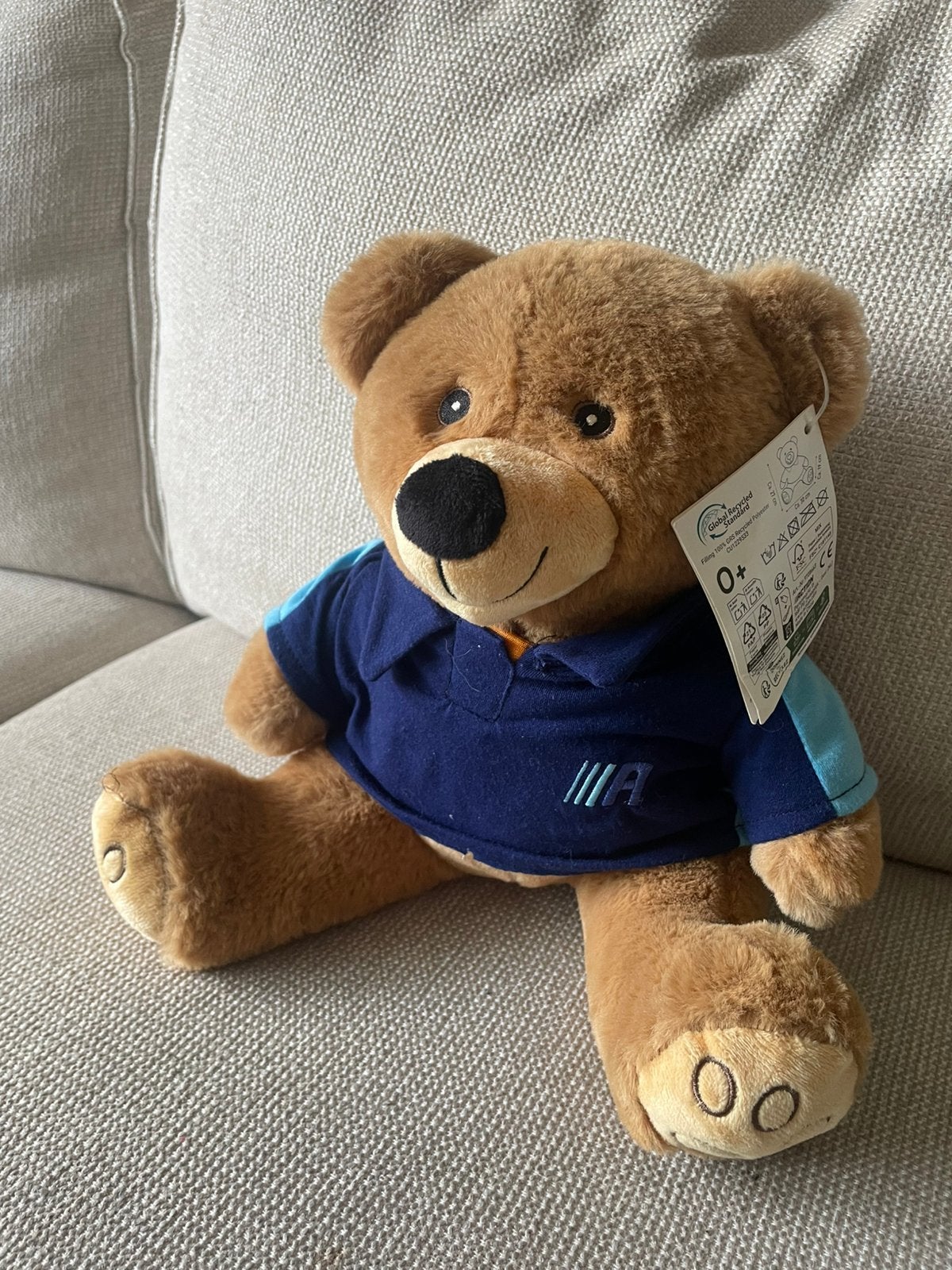 Knuffelbeer knuffel beer nieuw action zacht, Kinderen en Baby's, Speelgoed | Knuffels en Pluche, Ophalen of Verzenden, Zo goed als nieuw