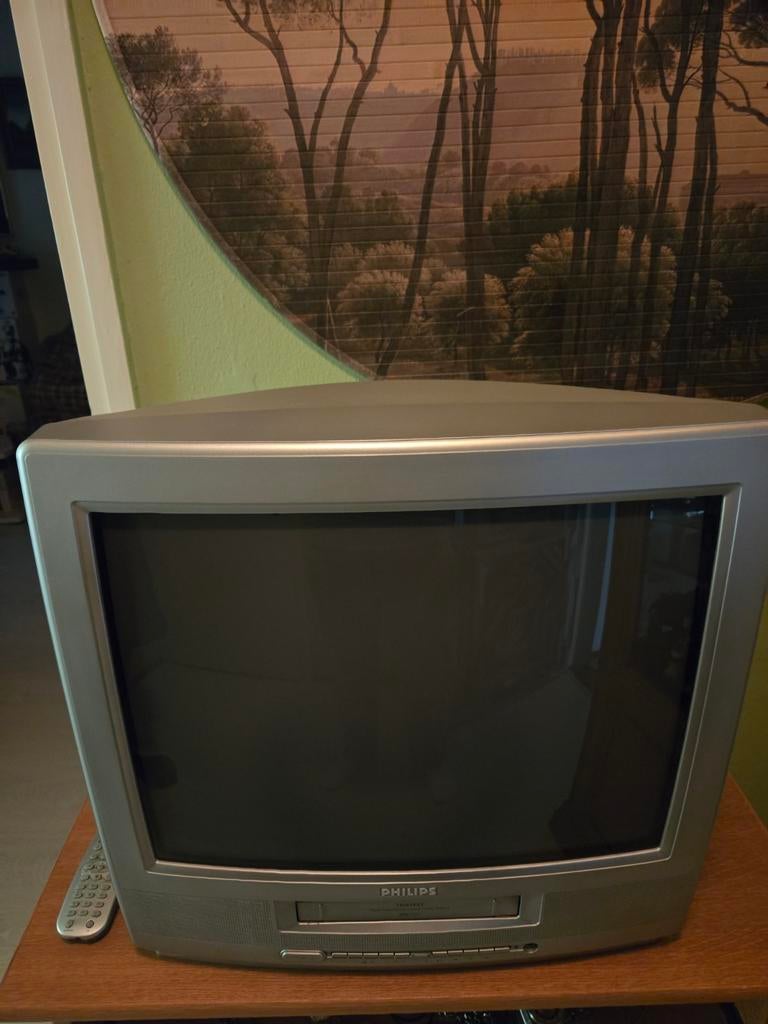 Televisie  Philips  video combi, Ophalen of Verzenden, 50 Hz, Philips