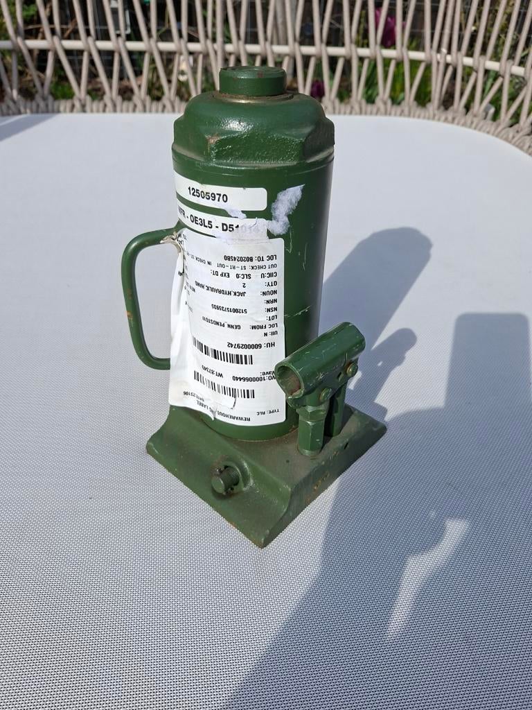US Jack hydraulische potkrik leger humvee daf ya reo m35, Ophalen of Verzenden, Hydraulisch, Potkrik