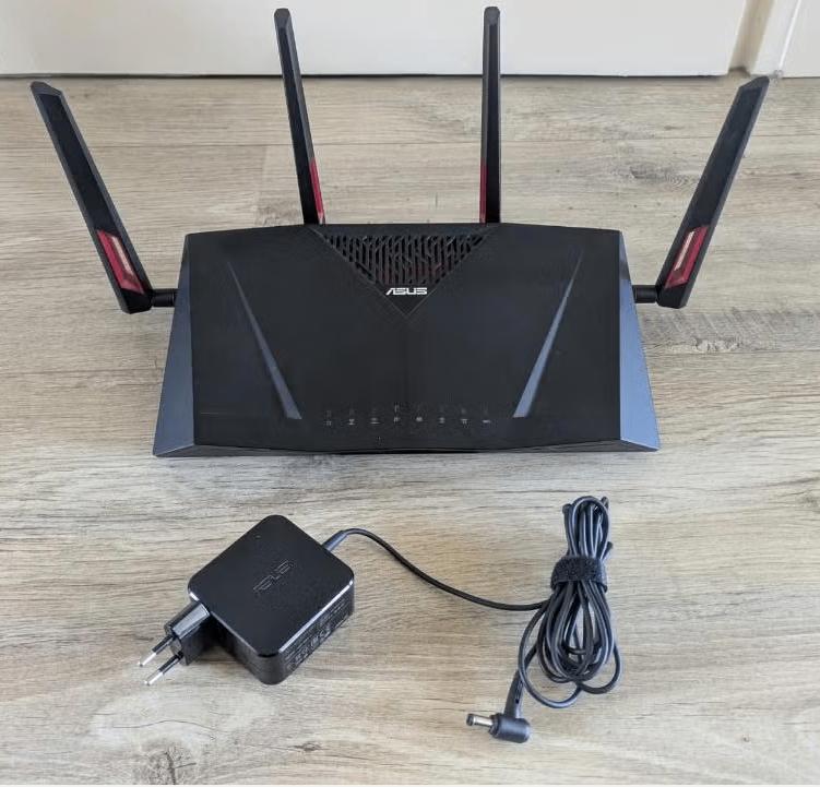 Asus RT-AC88U Dual Band Gigabit Router, Ophalen of Verzenden, Zo goed als nieuw, Router, ASUS