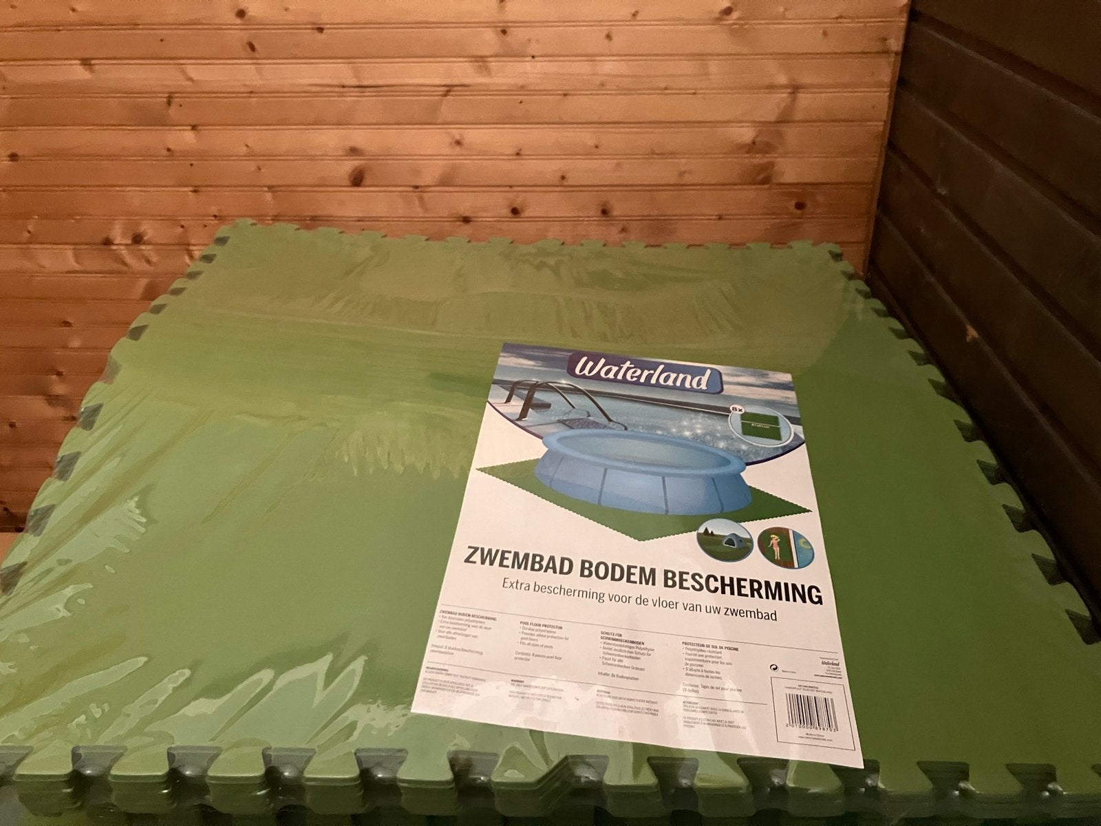 Zwembad Bodembescherming Waterland 81x81cm (39 stuks), Tuin en Terras, Zwembad-toebehoren, Ophalen, Nieuw, Grondzeil