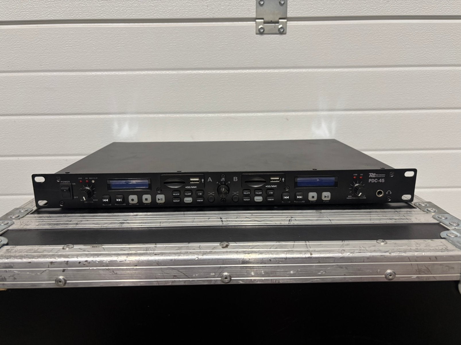 PowerDynamics PDC-45 usb /sd speler, Ophalen, Zo goed als nieuw, Audio