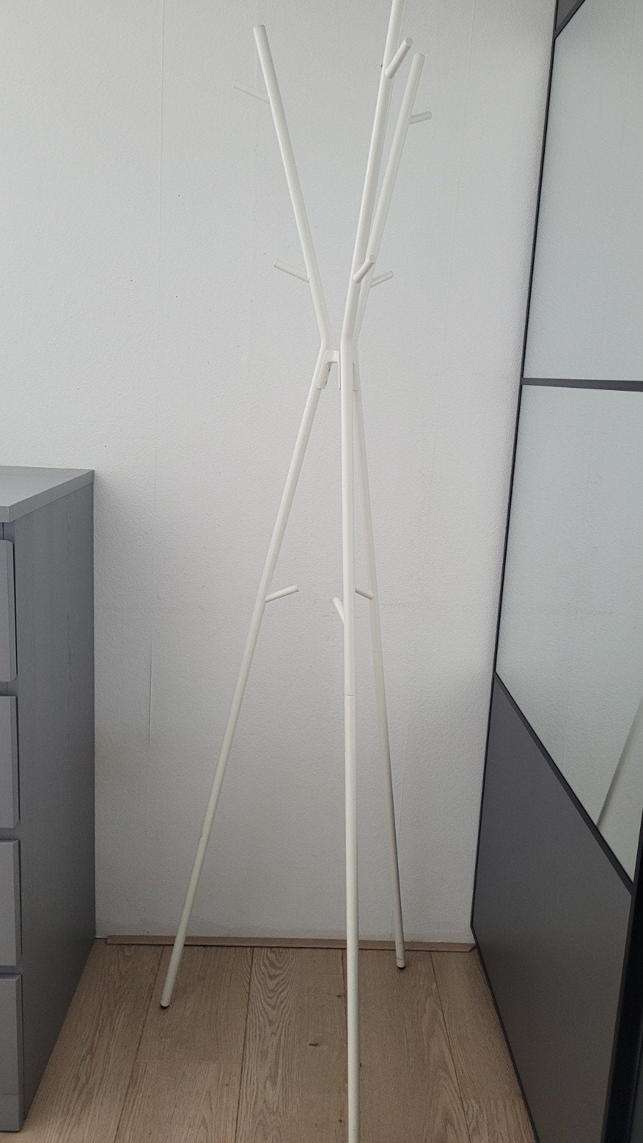 Ikea Ekrar Kapstok 169 cm, Ophalen, Zo goed als nieuw, Metaal, Staande kapstok