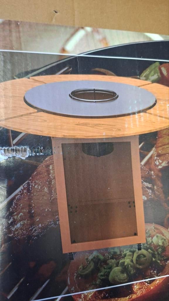 Buckley's Barbecue Milo Houtskool + Vuurschaal Ø80CM, Tuin en Terras, Vuurkorven, Ophalen of Verzenden, Nieuw, Vuurkorf