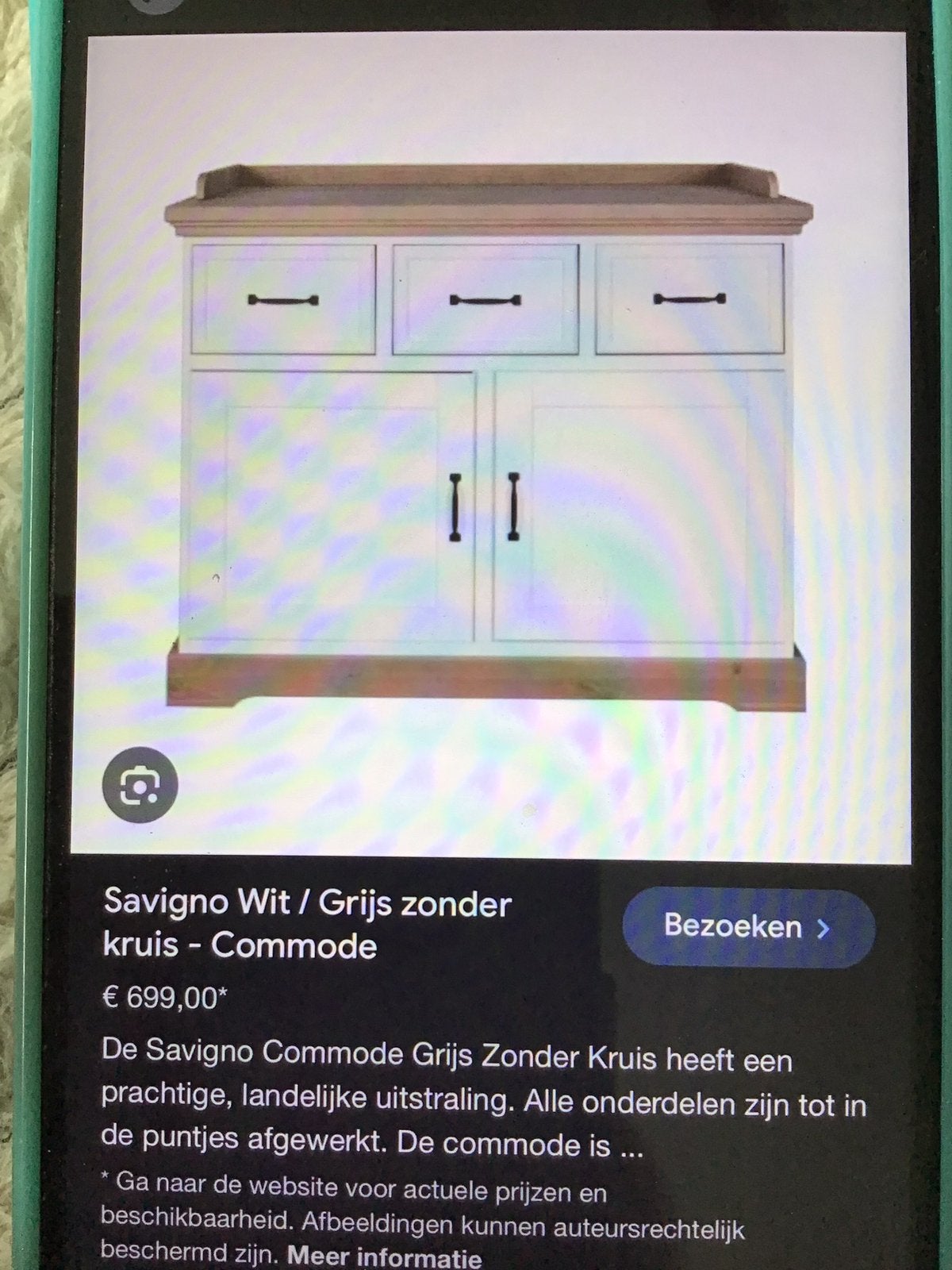 Commode bedje wandplank ea toebehoren kidsmill, Ophalen, Gebruikt