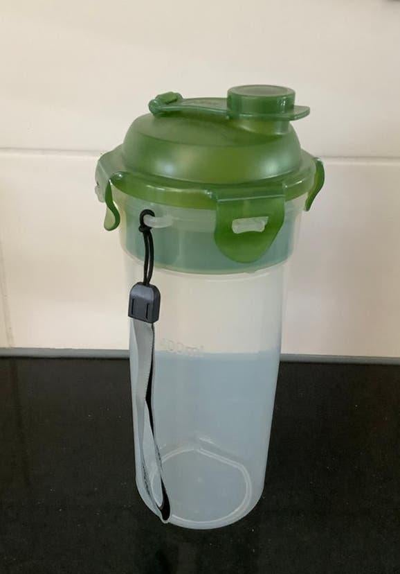 Locknlock thee beker met zeef en deksel, nieuw!, Ophalen of Verzenden, Nieuw, Groen, Beker of Kan