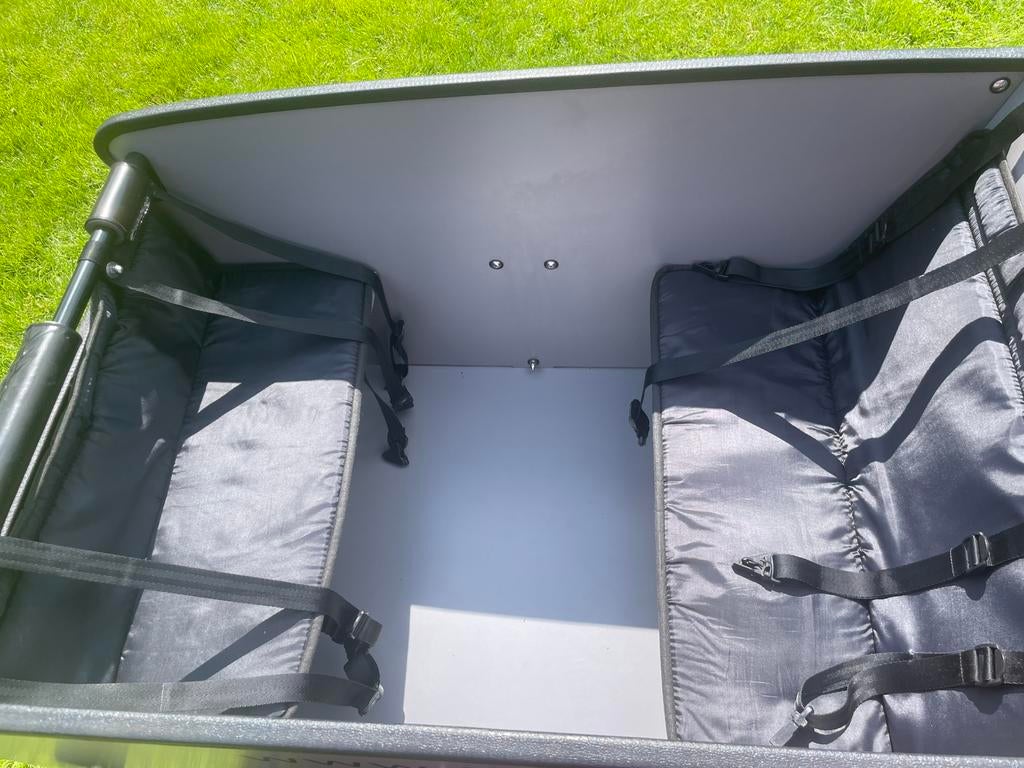 Babboe elektrische bakfiets Big-E (2020) - 126 km gereden, 4 kinderen of meer, Elektrisch, Zo goed als nieuw, Ophalen