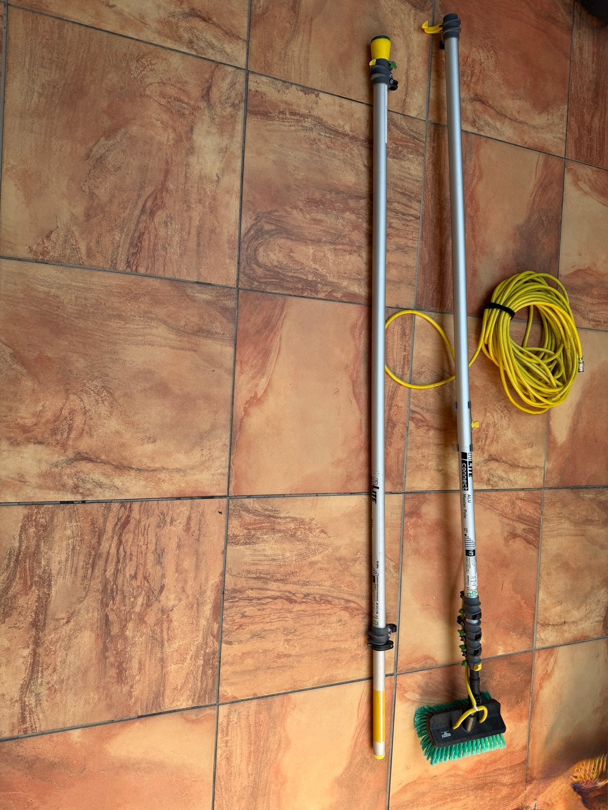 Unger HiFlo Carbontec telescoopstelen met borstel, Ophalen, Gebruikt, Overige typen