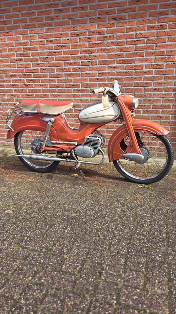 Dkw Hummel oldtimer bromfiets, Fietsen en Brommers, Brommers | Overige merken, Gebruikt, Ophalen