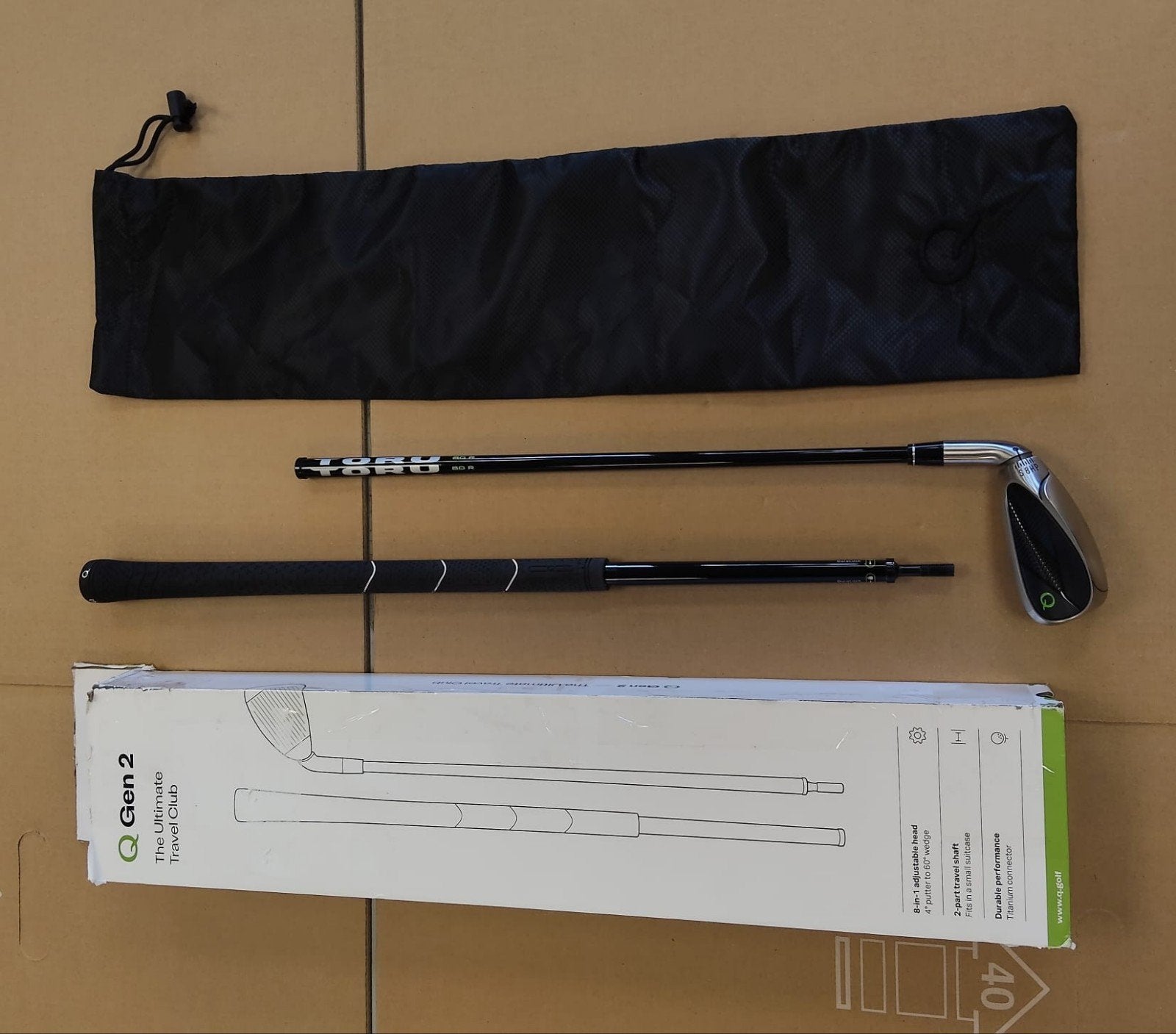 Golf Club Travel
Q Gen 2 links handig, Ophalen of Verzenden, Zo goed als nieuw, Club