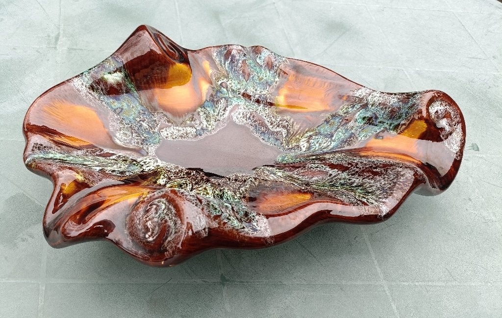 Vintage 1970's VALLAURIS keramiek fruitschaal, Antiek en Kunst, Ophalen of Verzenden