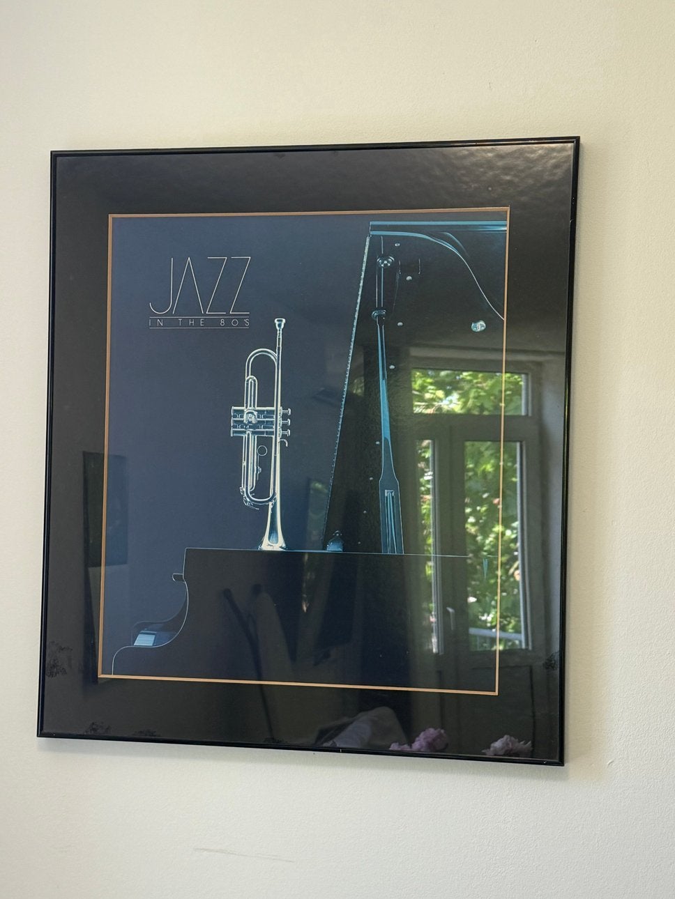 Jazz in the 80s ingelijste poster, 70x60 cm, Ophalen of Verzenden
