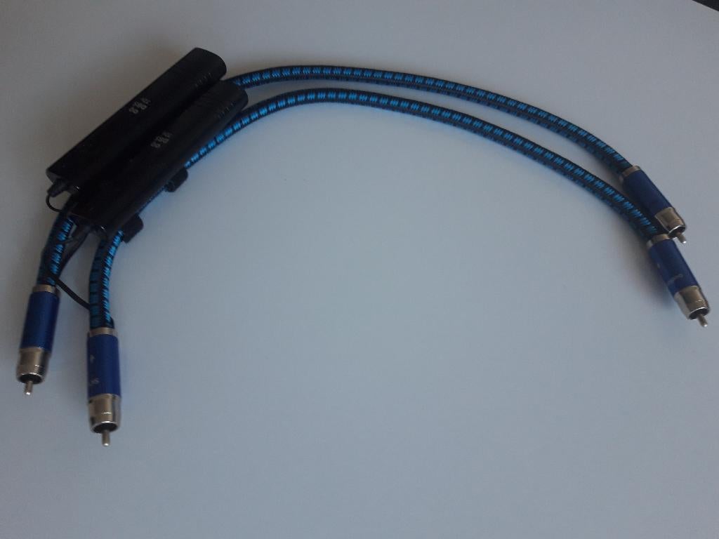 Audioquest Sky RCA 2x 0,5m - pure silver, Audio, Tv en Foto, Audiokabels en Televisiekabels, Ophalen of Verzenden, Gebruikt, Minder dan 2 meter