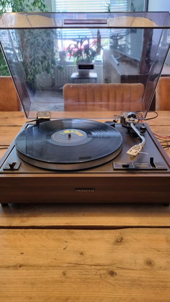 Pioneer PL-12D Platenspeler uit de jaren '70 - Aangepast, Audio, Tv en Foto, Platenspelers, Ophalen, Gebruikt, Platenspeler, Pioneer