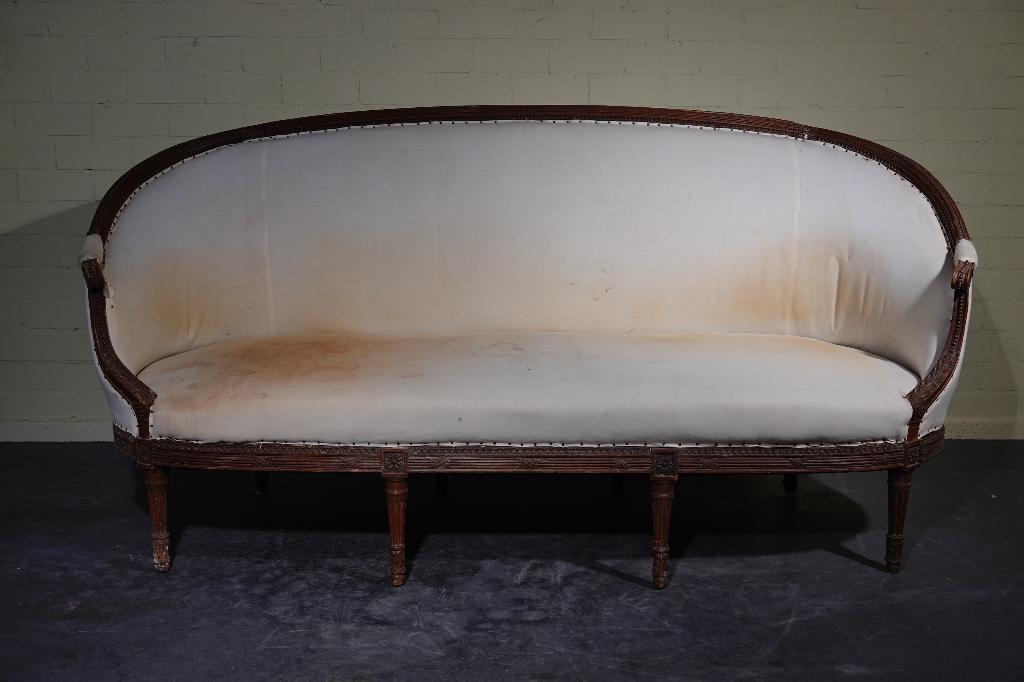 grote antieke victoriaanse bank    opknapper, Antiek en Kunst, Antiek | Meubels | Stoelen en Banken, Ophalen
