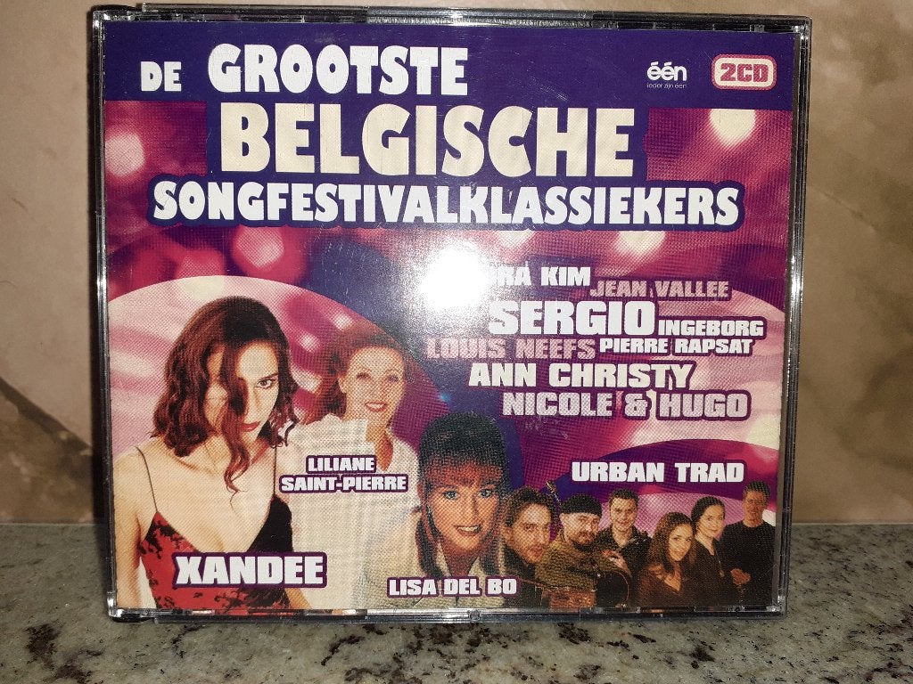 De Grootste Belgische Songfestivalklassiekers, 2CD, Ophalen of Verzenden, Zo goed als nieuw, Pop