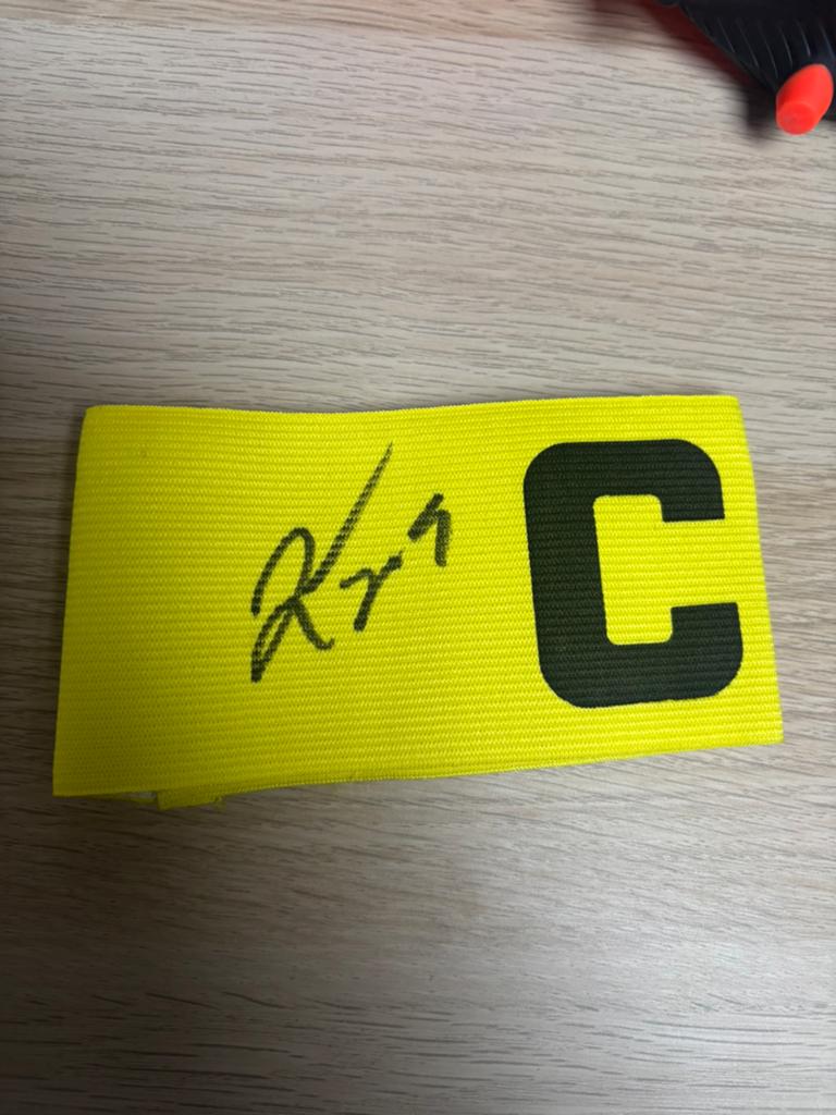 Ajax aanvoerdersband gesigneed Dolberg, Maat XL, Ophalen of Verzenden, Shirt