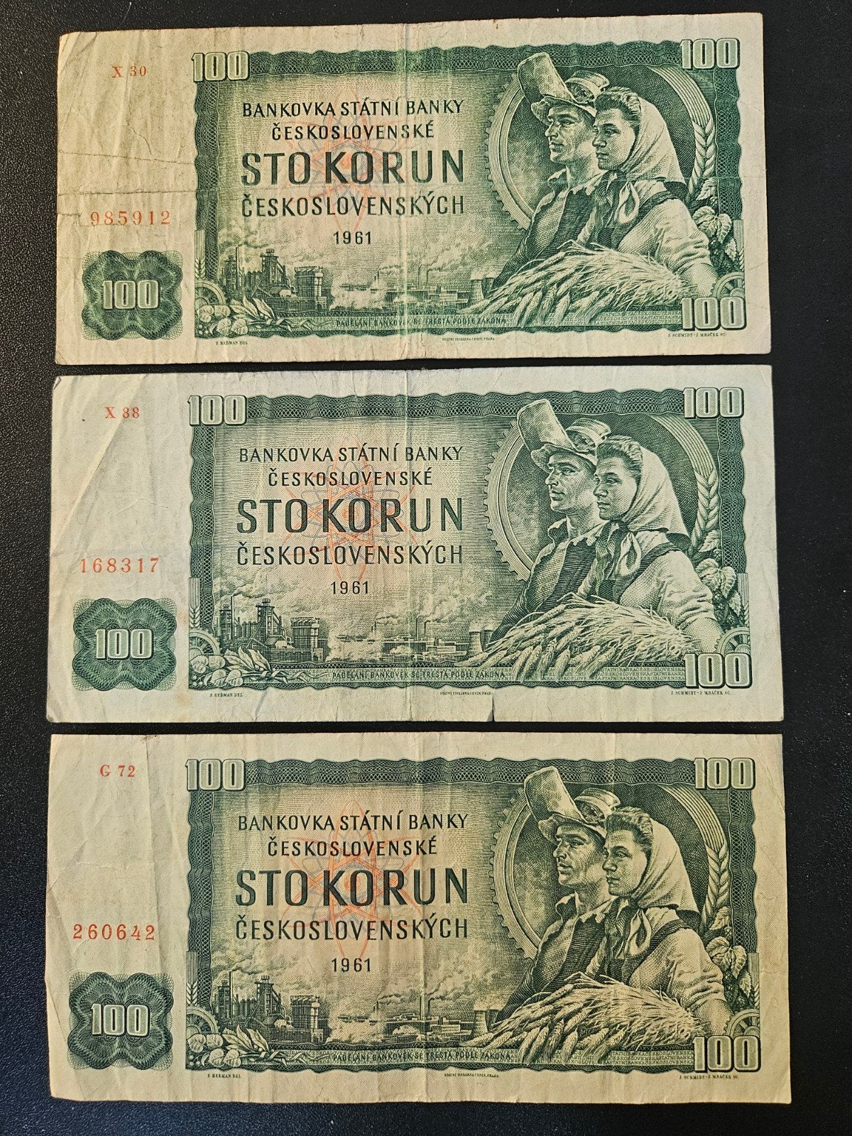 Tsjechoslowakije pick 91c 1961, Verzenden, Overige landen, Los biljet