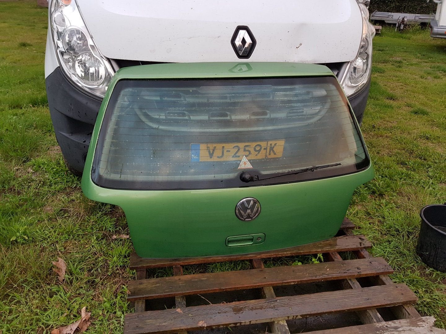 VW GOLF 4 ACHTERKLEP HB  BJ 98 TOT 2003, Auto-onderdelen, Carrosserie en Plaatwerk, Gebruikt, -, Ophalen of Verzenden, Achter