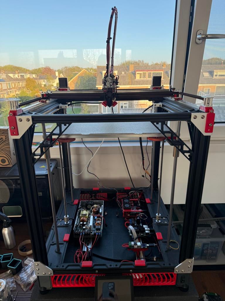 Zero G Merc One Plus omgebouwde Ender 5 Plus 3D-printer, Ophalen, Ingebouwde Wi-Fi, Zo goed als nieuw, Filament