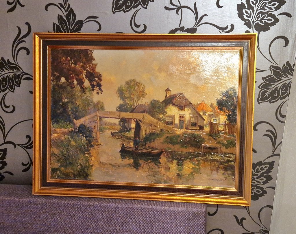 Schilderij Gerardus Johannes Delfgaauw (1882-1947), Antiek en Kunst, Ophalen