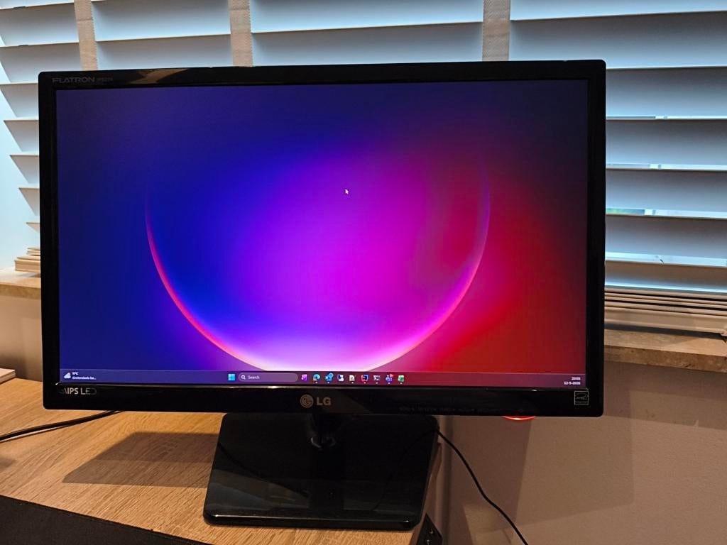 LG IPS224VA Full HD IPS LED Monitor, Computers en Software, Monitoren, Ophalen, Gebruikt, IPS, Kantelbaar