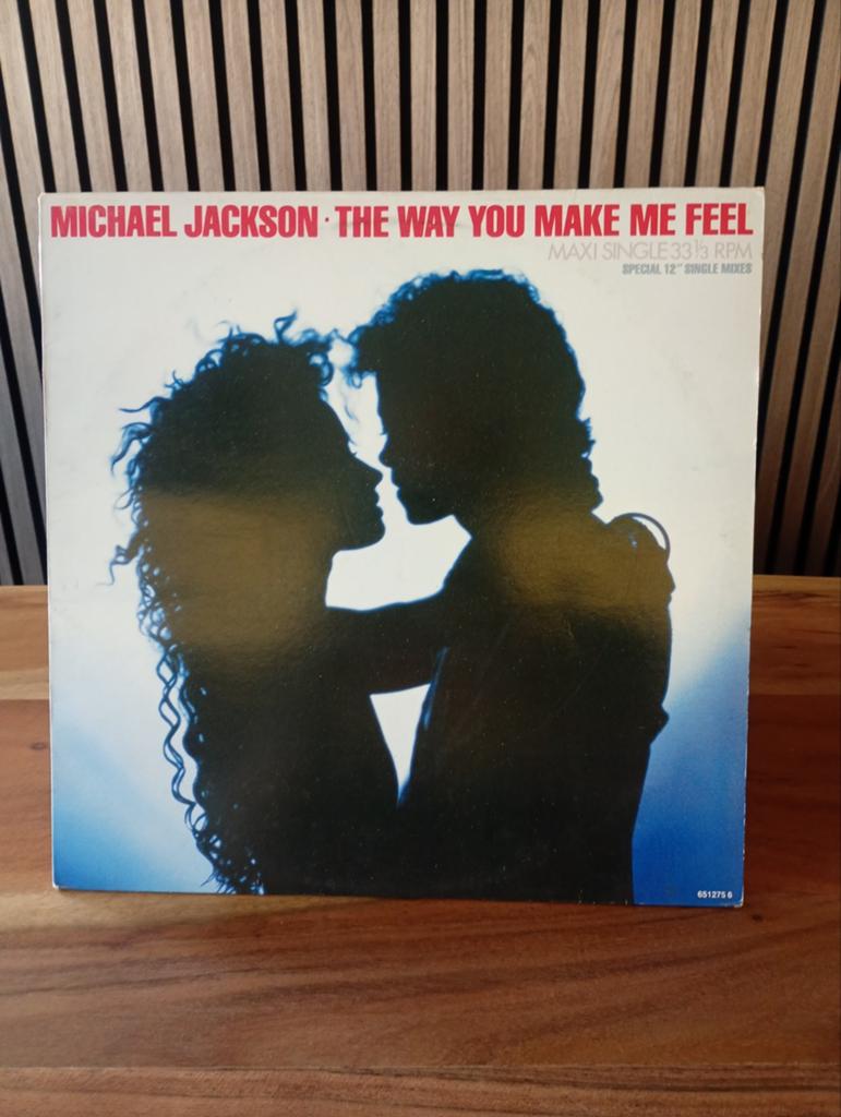 Michael Jackson - The Way You Make Me Feel Maxi-Single, Cd's en Dvd's, Vinyl Singles, Gebruikt, Fotohoes, Maxi-single, 1980 - 1989