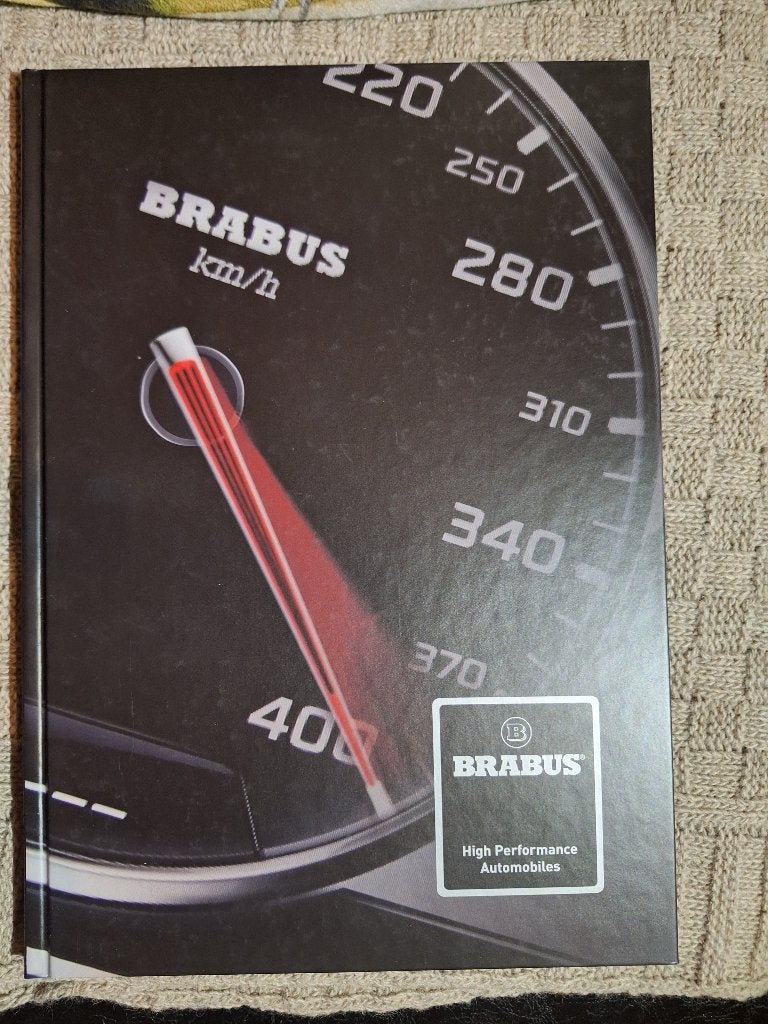 Mercedes  Benz Brabus hard cover  2015, Ophalen of Verzenden, Zo goed als nieuw, Mercedes