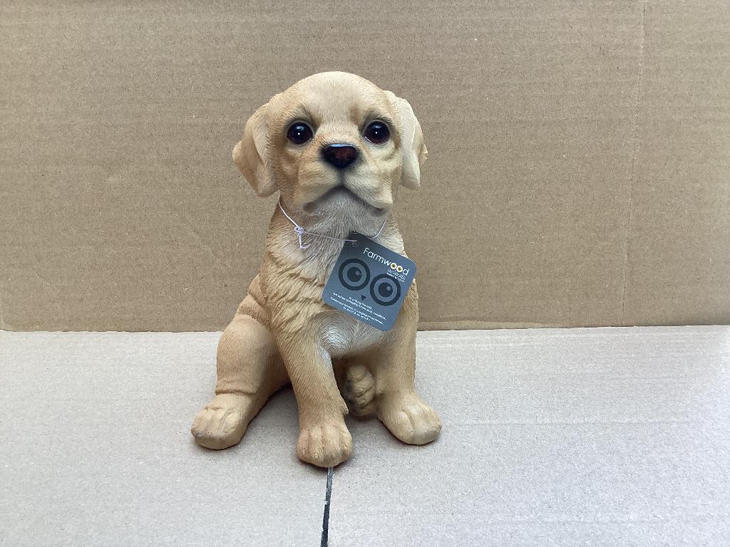 Hond, Farmwood, polystone beeld, Ophalen, Nieuw, Dier