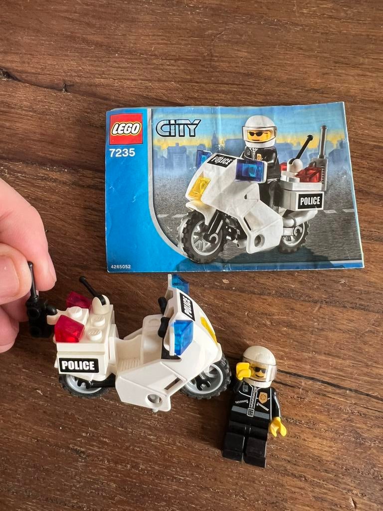 Lego Coty 7235 politieman, Kinderen en Baby's, Speelgoed | Duplo en Lego, Ophalen of Verzenden, Zo goed als nieuw