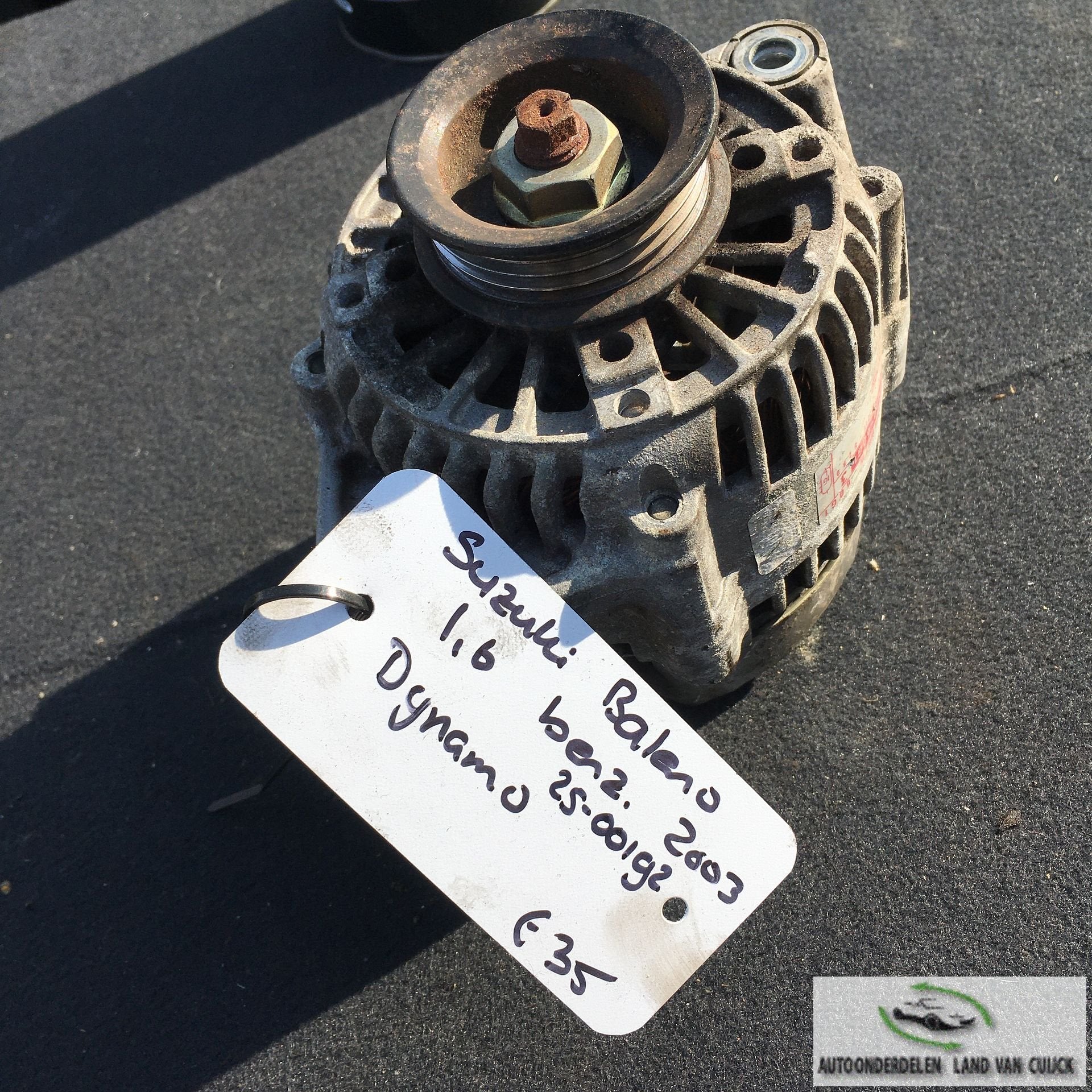 Suzuki Baleno Sw 1.6 Benzine 2001 2500192  Dynamo