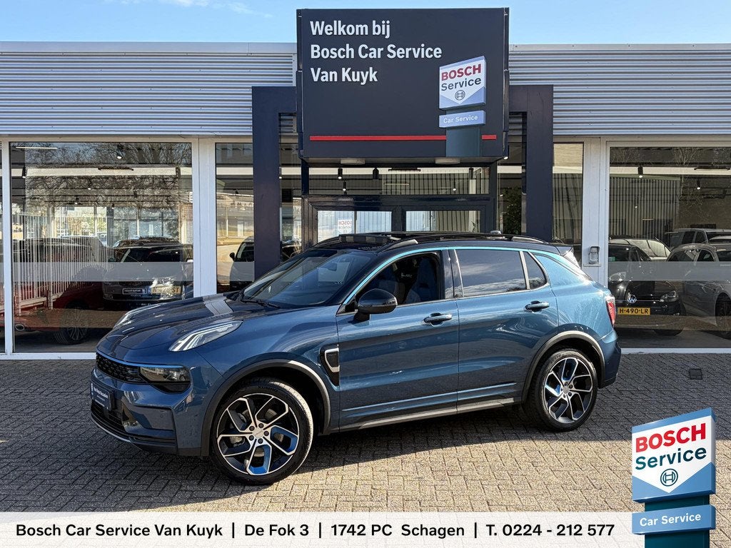 Lynk & Co 01 1.5 / Zwarte-Dakhemel / Automaat / NL-Auto / De, Stof, Euro 6, Blauw, 120 €/maand