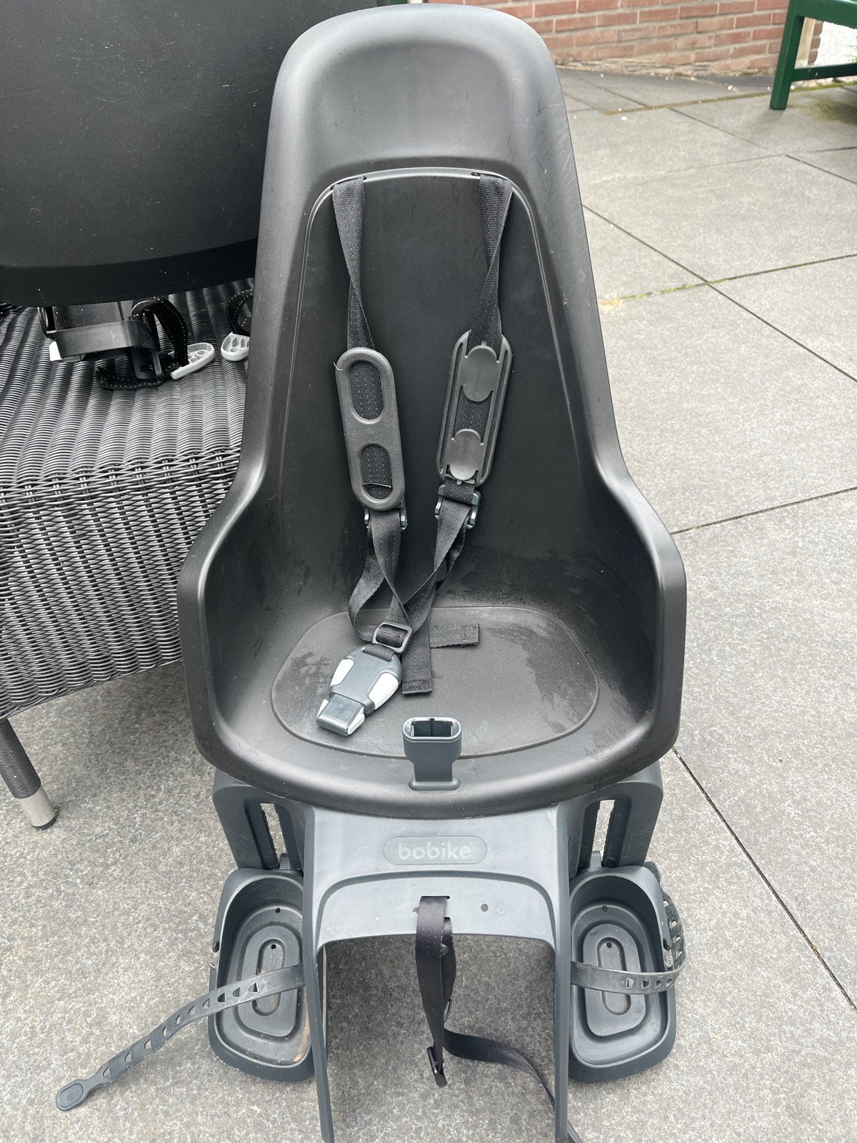 Bobike Achterzitje Fiets - Veilig en Comfortabel, Fietsen en Brommers, Achterzitje, Ophalen of Verzenden, 9 t/m 36 kg, Gebruikt