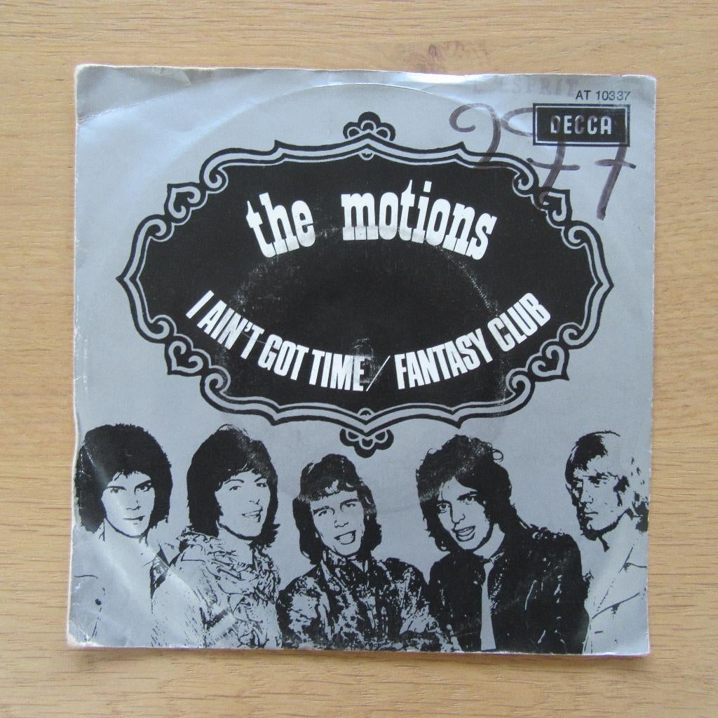 single The Motions:I Ain't Got Time /Fantasy Club (nederbeat, Ophalen of Verzenden, Gebruikt, Pop