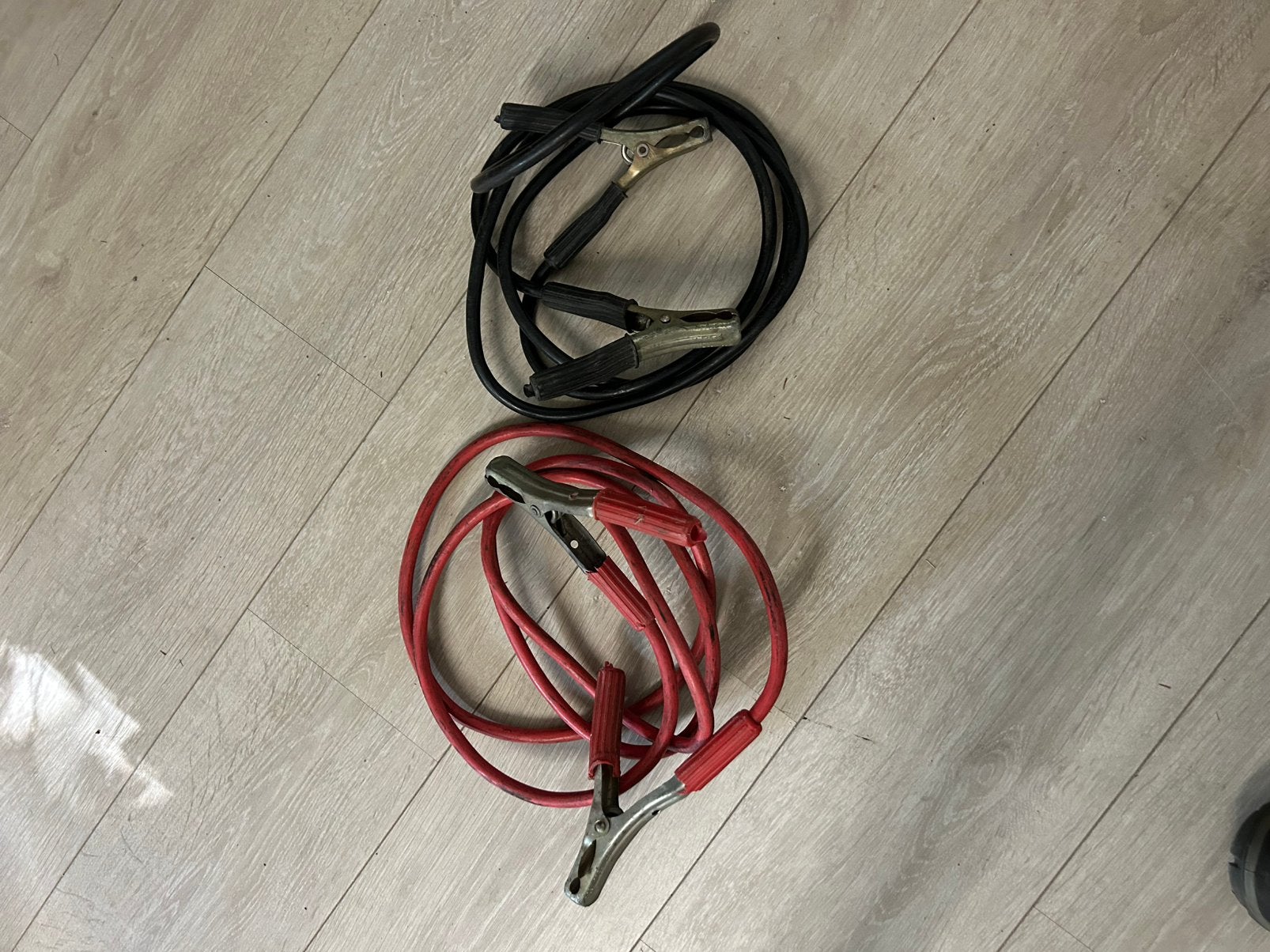 Startkabels, Ophalen, Gebruikt