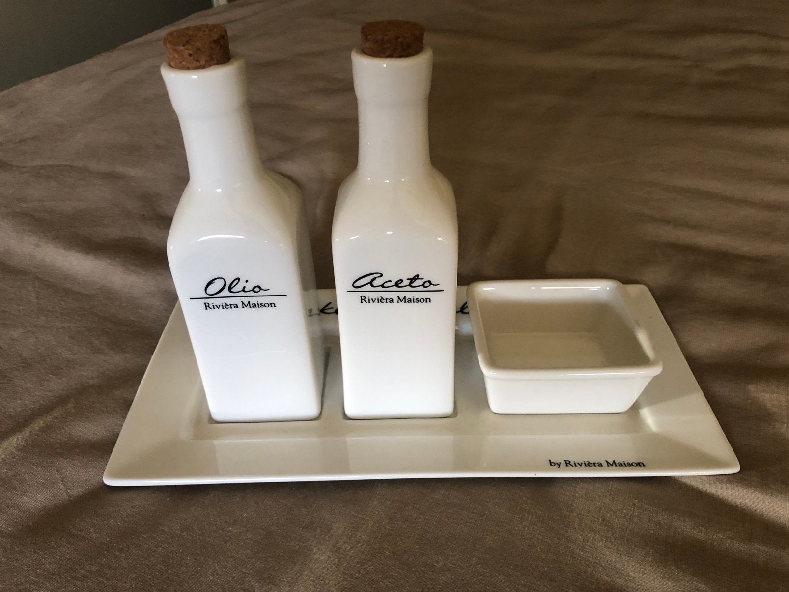 Leuk Riviera Maison olie en azijnset nieuw!, Ophalen of Verzenden, Nieuw
