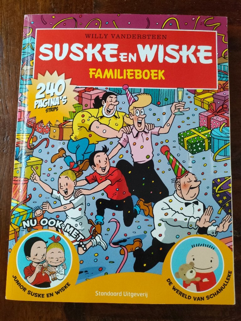 SUSKE EN WISKE FAMILIEBOEK (jfb-susw), Eén stripboek, Ophalen of Verzenden, Zo goed als nieuw