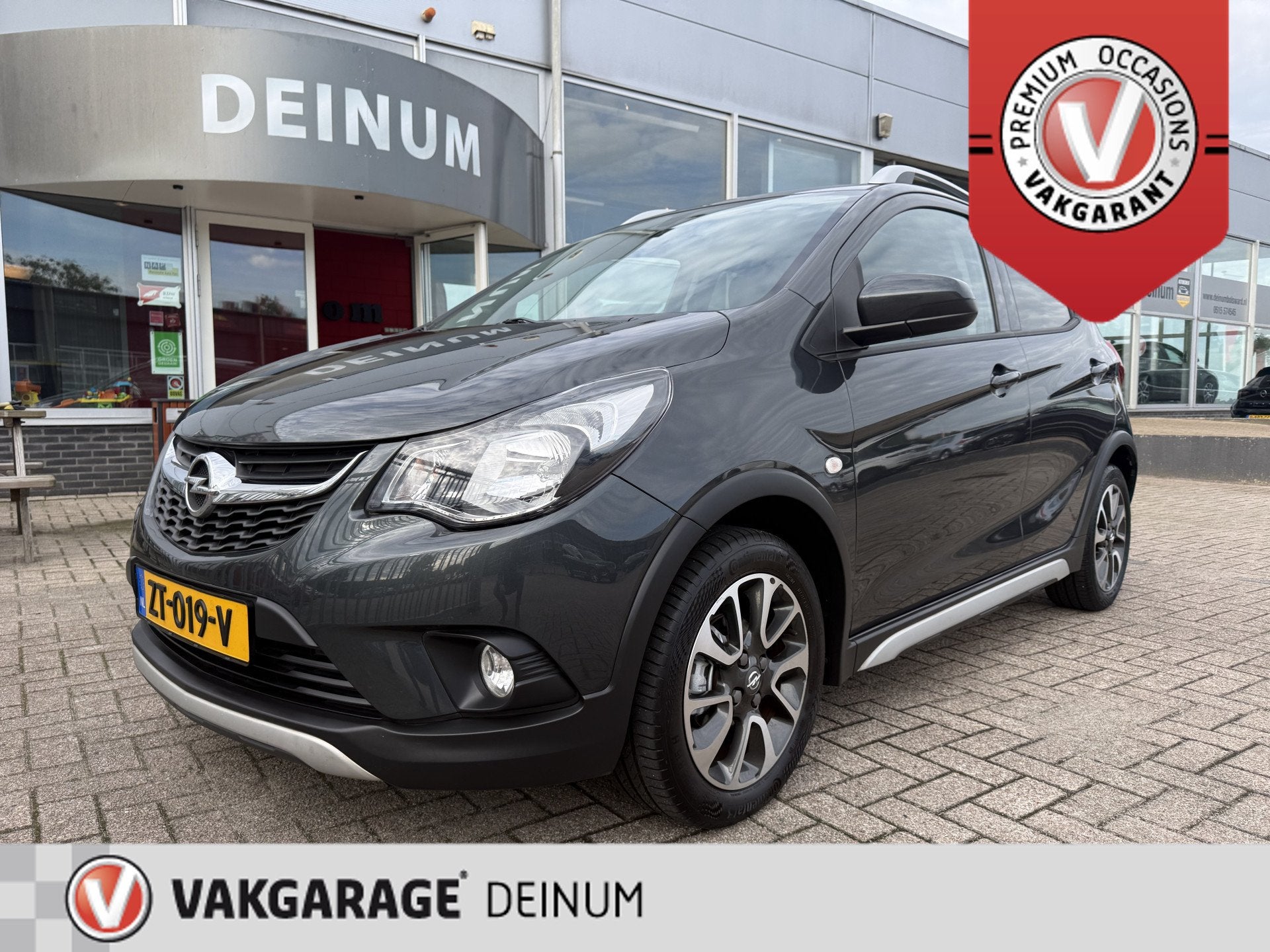 Opel KARL 1.0 Rocks Online Edition Carplay, LMV, Airco, Park, Stof, Gebruikt, Met garantie (alle), Origineel Nederlands