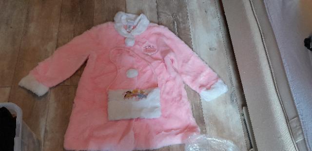 Origineel DISNEY PRINCESS dik teddy vest/jas met mof NIEUW, Ophalen of Verzenden, Overige figuren, Nieuw, Kleding of Textiel