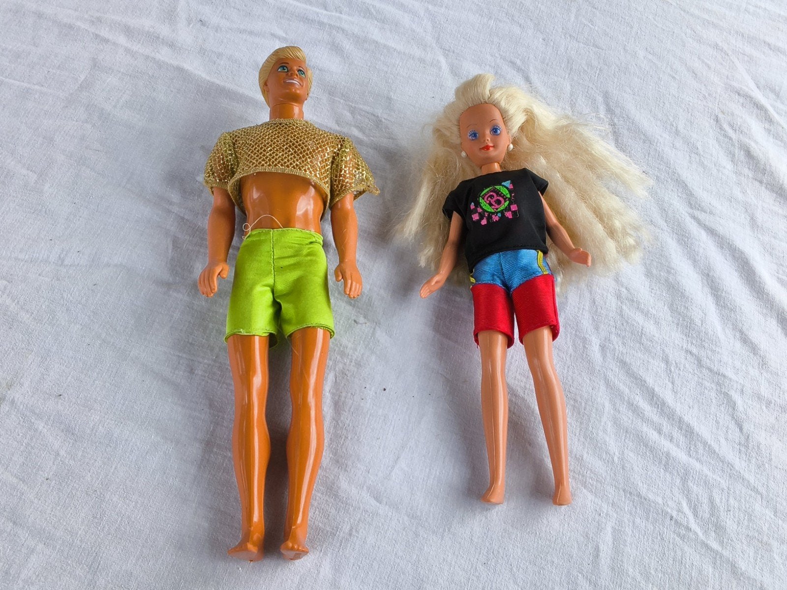 Barbie en ken., Verzamelen, Poppen, Ophalen of Verzenden, Gebruikt, Pop