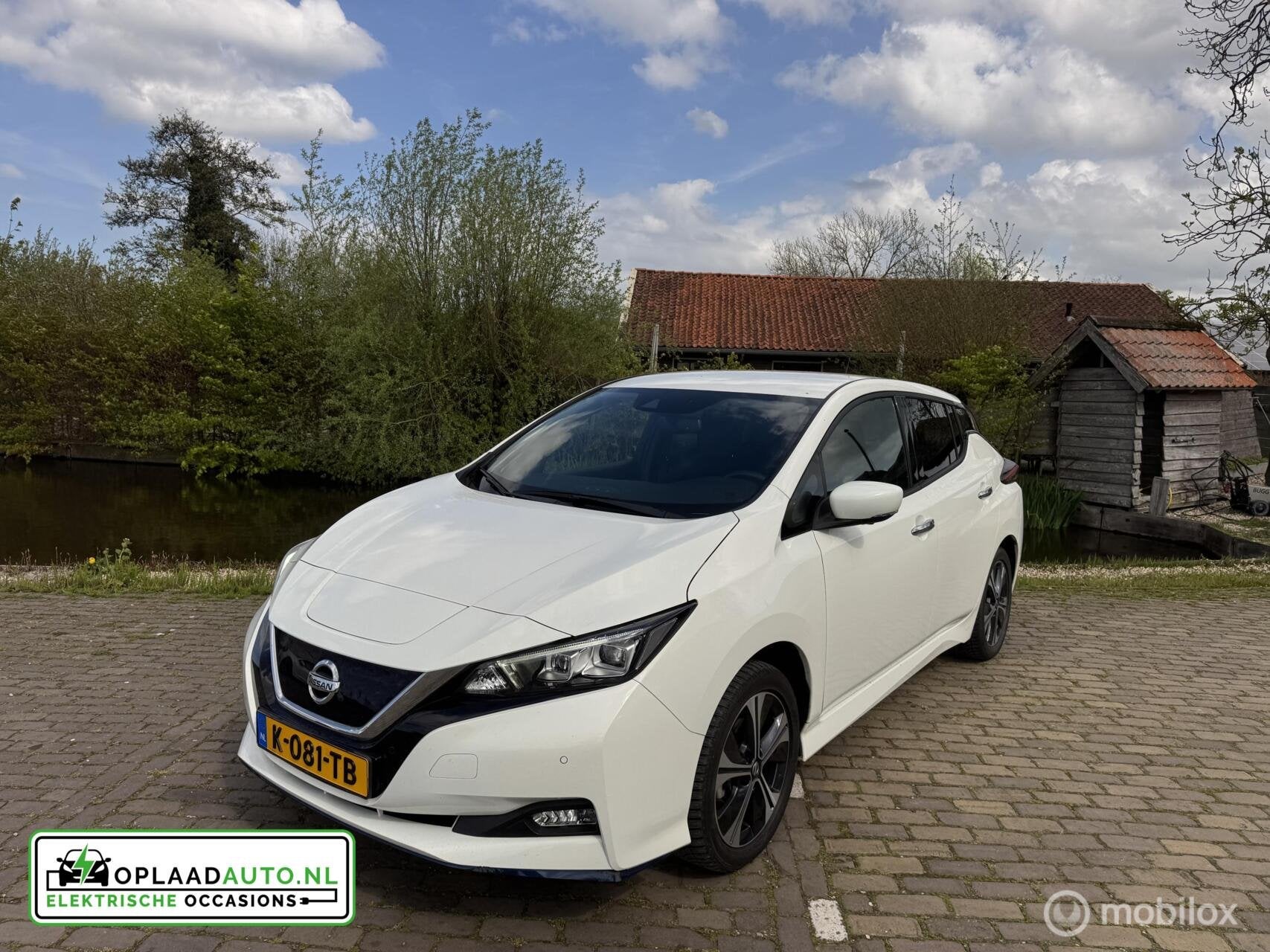 Nissan LEAF e+ N-Connecta 62 kWh | Eerste eigenaar | Dealer, Gebruikt, Met garantie (alle), Wit, 62 kWh
