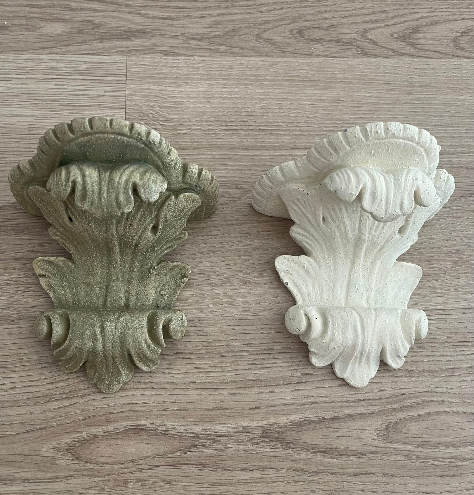 Brocante,Gips Wanddecoratie stucconsoles KlassiekAntiek look, Ophalen of Verzenden