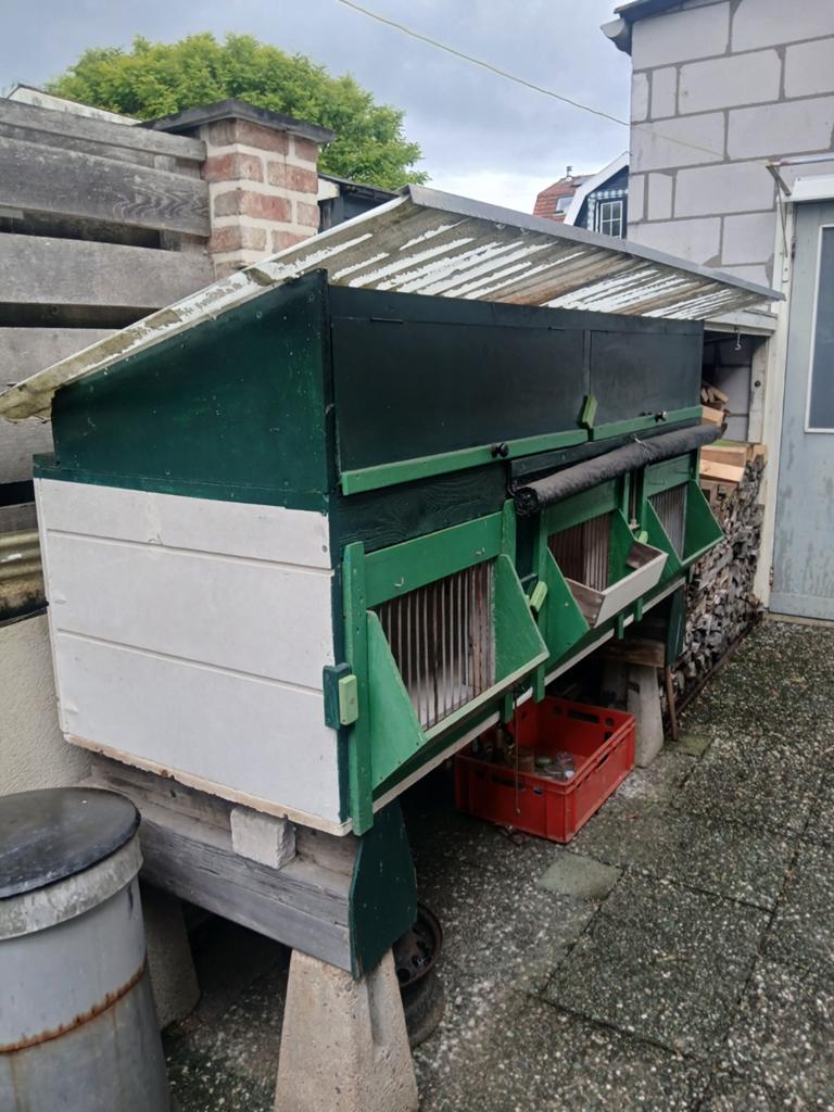 Konijnenhok, Dieren en Toebehoren, Ophalen, 90 cm of meer, Hok, 110 cm of meer