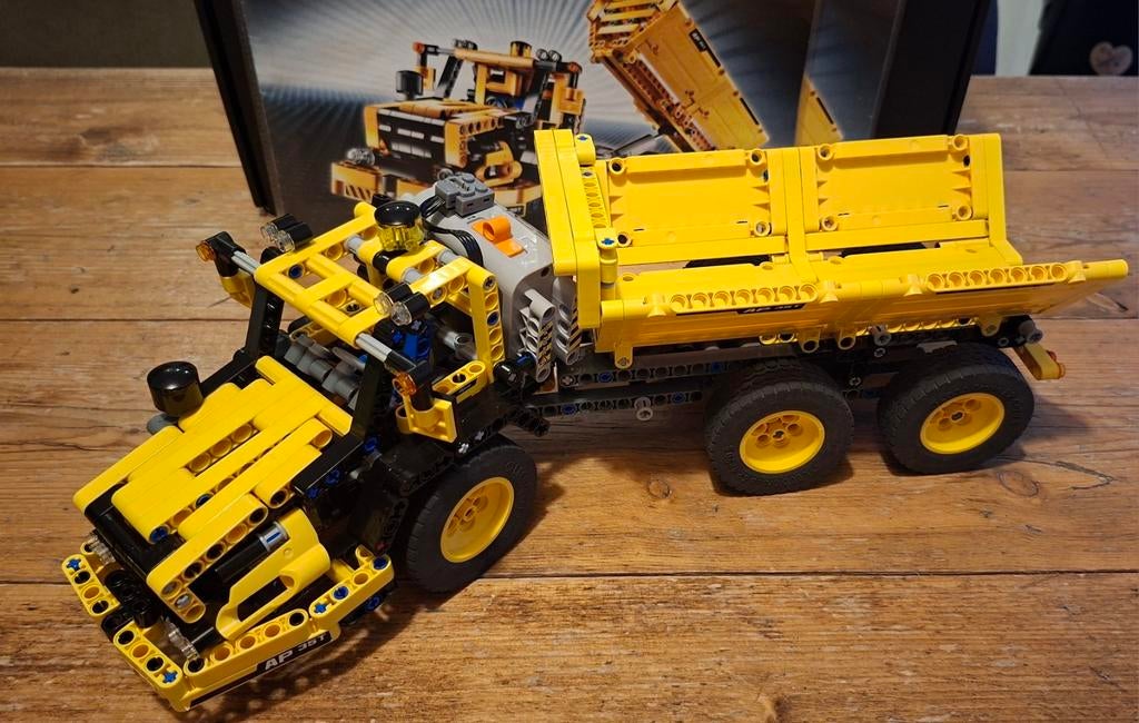 Lego Technic 8264 - AP 35T Dumper Truck, Lego, Ophalen of Verzenden, Technic, Complete set