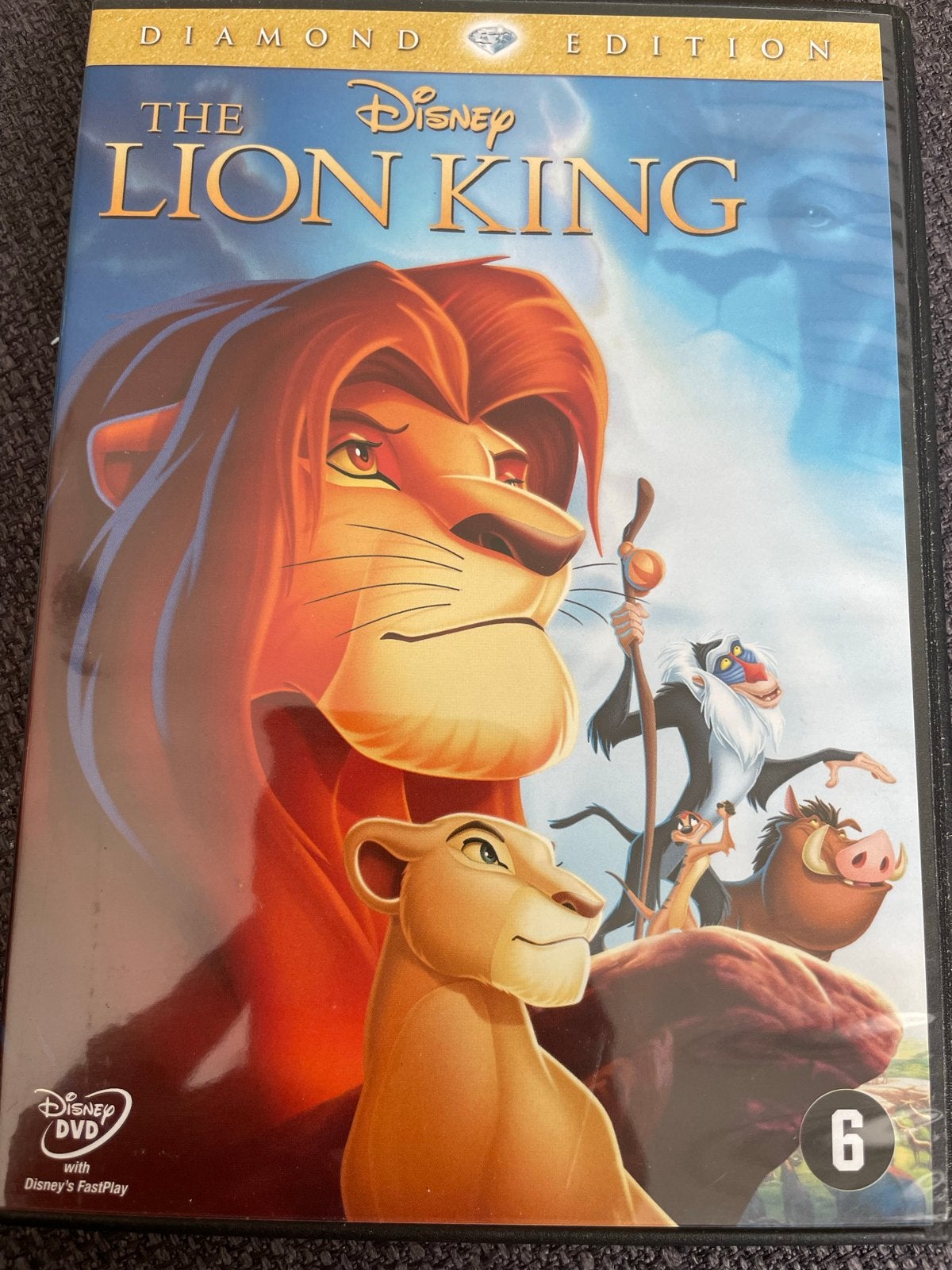 Disney The Lion King Diamond Edition DVD, Nederlands, Vanaf 6 jaar, Familie, Film
