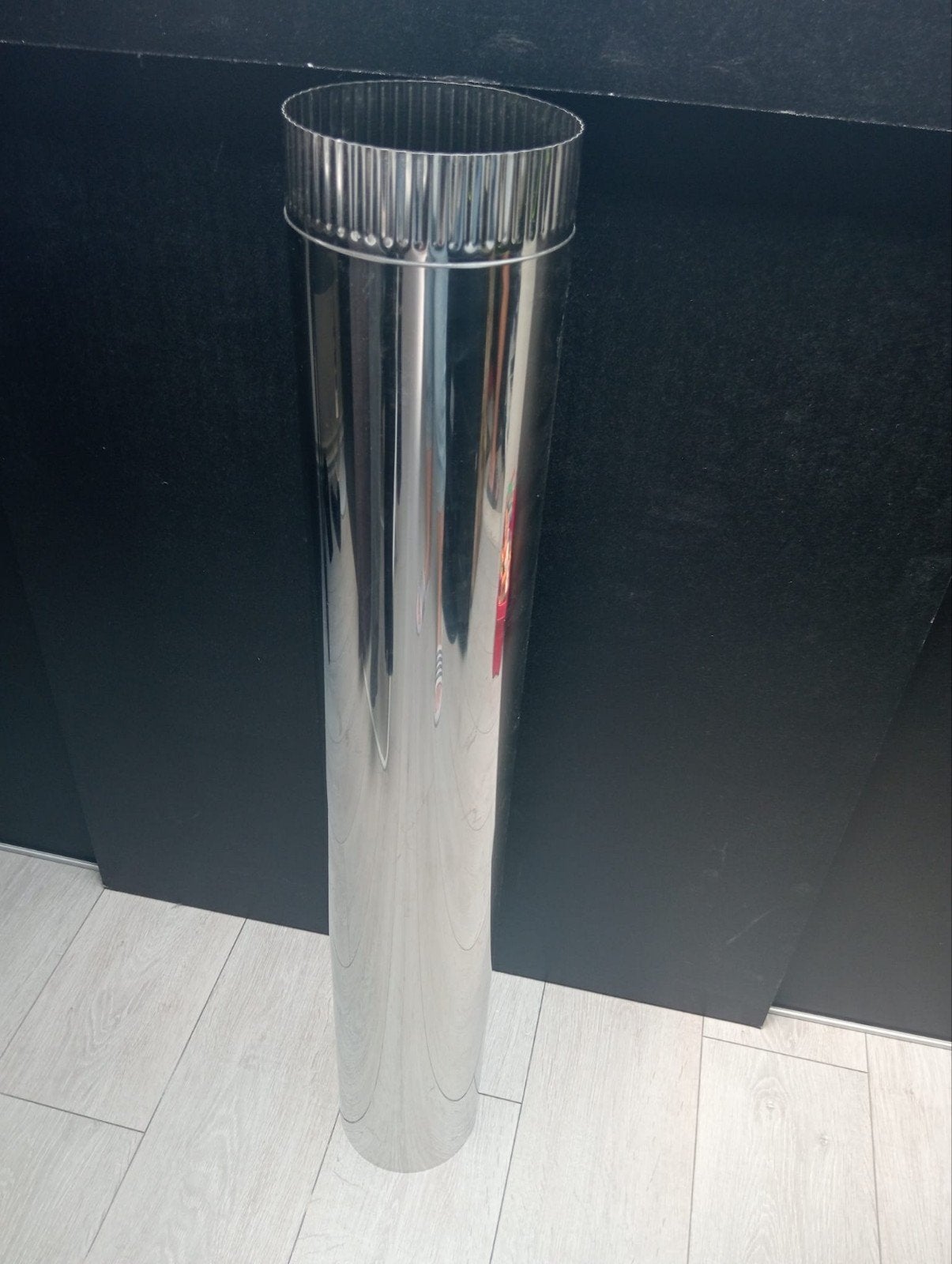 roestvrijstalen rvs kachelpijp, Ophalen of Verzenden, Rvs, Minder dan 2 meter, 80 mm of meer