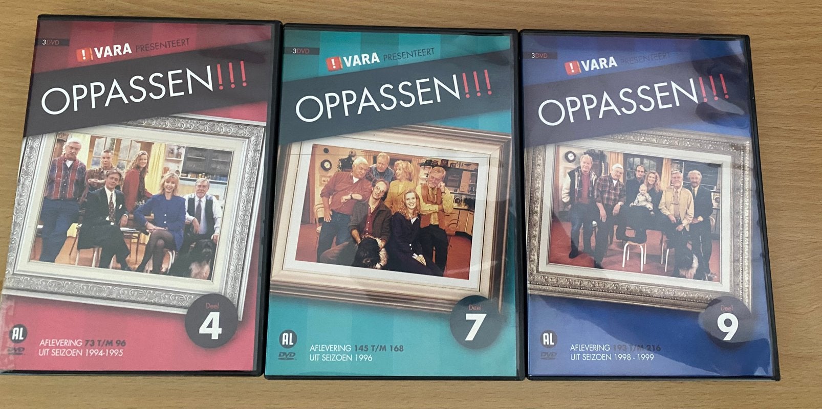 Oppassen (Seizoenen 4-7-9), Zo goed als nieuw, Komedie, Vanaf 6 jaar, Overige seizoenen